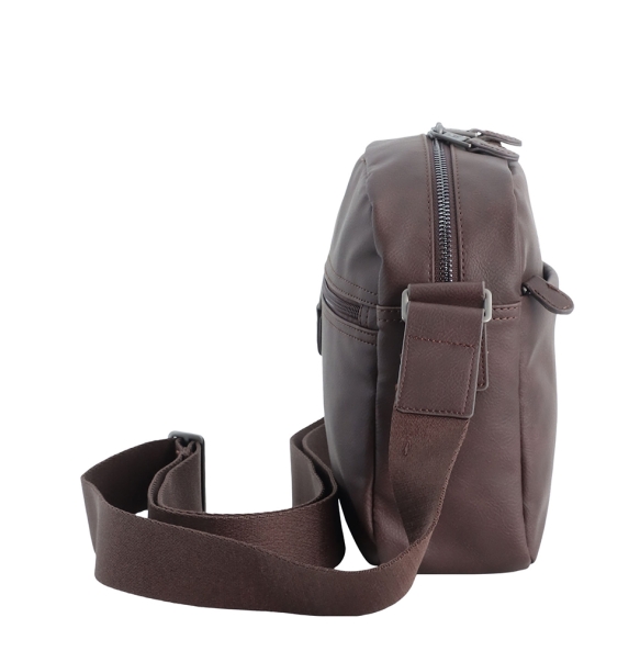 Τσαντάκι χιαστί DISCOVERY Heritage D03353 Καφέ